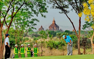 Bagan Golf Course, Bagan, Myanmar