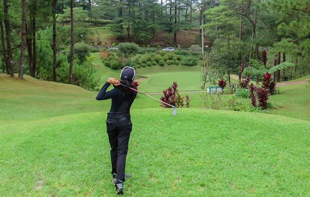 Baguio golf Country Club Tee Box