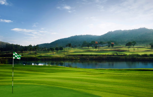 green, Pineapple Valley Golf Club, hua hin, thailand