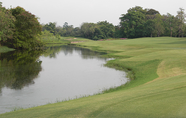 water hazzard navatanee golf course, bangkok, thailand