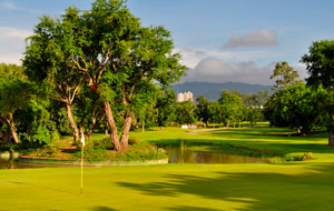 Green at Cebu Golf Country Club, Cebu, Philippines