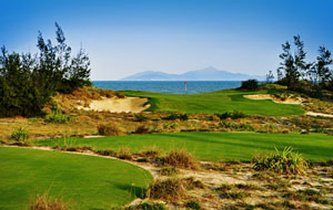 seaside green, danang golf club, danang, vietnam