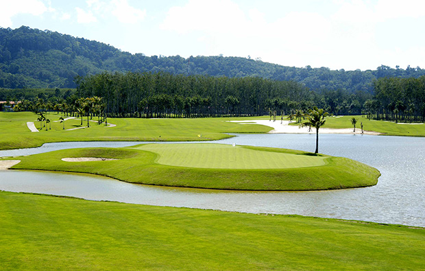 island green mission hills golf resort, phuket