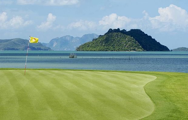 islands and flagstick mission hills golf resort, phuket