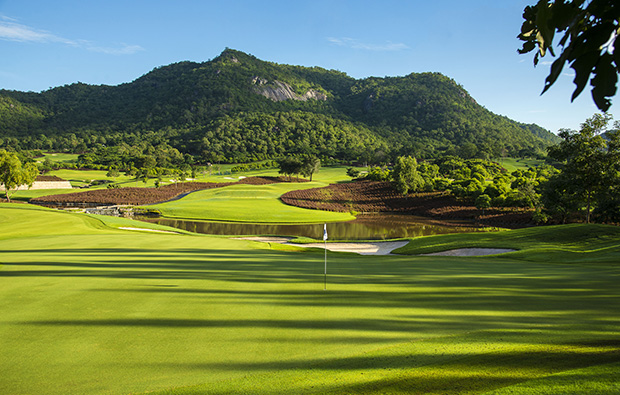 green 8, black mountain golf club, hua hin, thailand