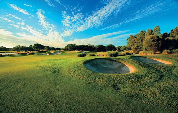 Bunkers  Links Hope Island Golf Club, Golf Coast, Australia