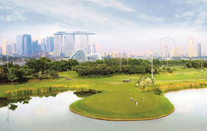 Marina Bay Golf Course View