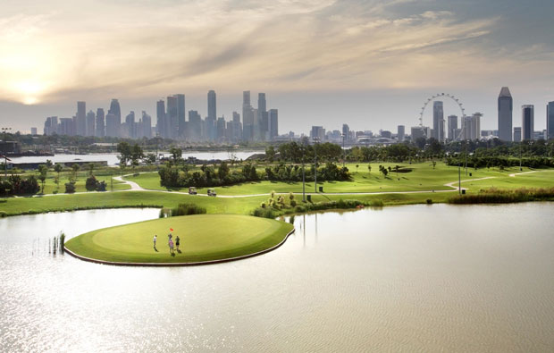 Marina Bay Golf Course general view