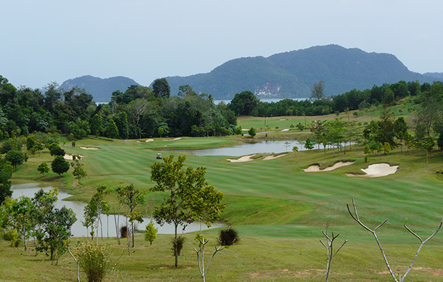 general view 99 east golf club, langkawi