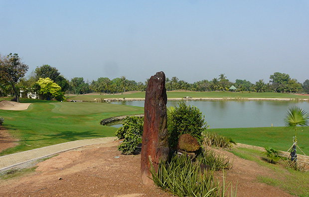 view to green, song be golf resort, ho chi minh, vietnam