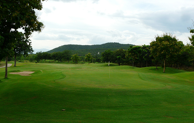 green and fairway, Artitaya Golf & Resort, chiang mai, thailand