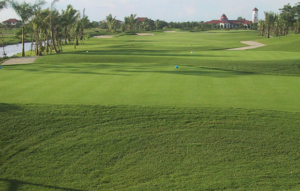 greenway view of pun hlaing golf course yangon, mayanamar