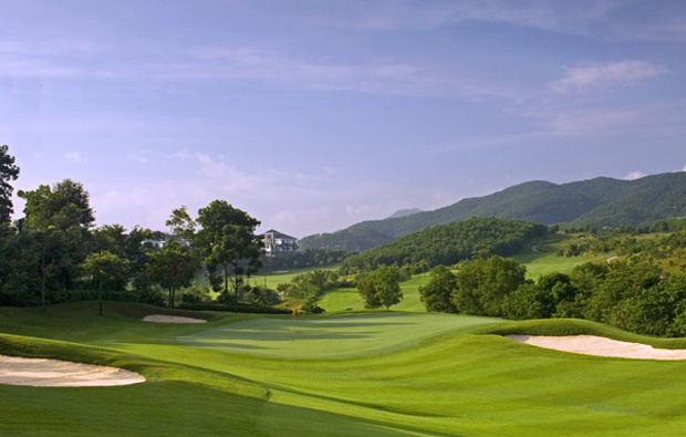 scenery at rose-poulter course mission hills, guangdong china