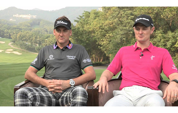 professional golfers at rose-poulter course mission hills, guangdong china