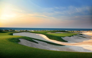 seaview at saadiyat island beach golf club, abu dhabi, united arab emirates