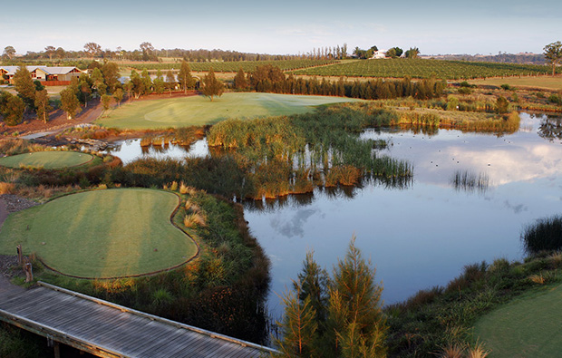 Aerial View The Vintage Golf Club Hunter Valley