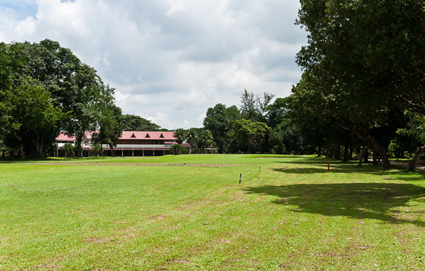 Yangon Golf Club clubhouse