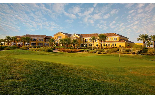 club house, arabian ranches golf course, dubai, united arab emirates