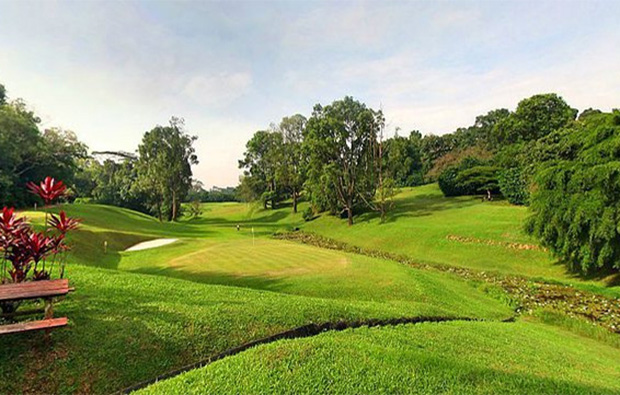 newly renovated new greens and tee box of champions golf course, singapore