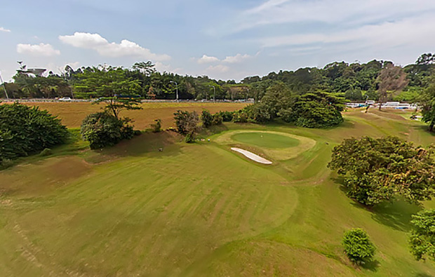 36 holes spread at two courses at champions golf course, singapore 