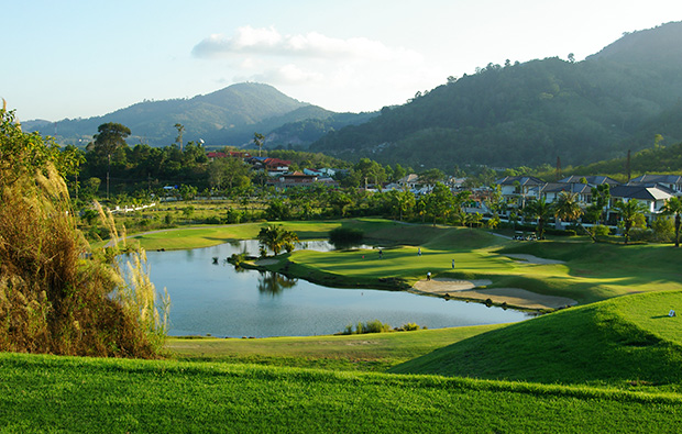 14th hole loch palm golf club, phuket
