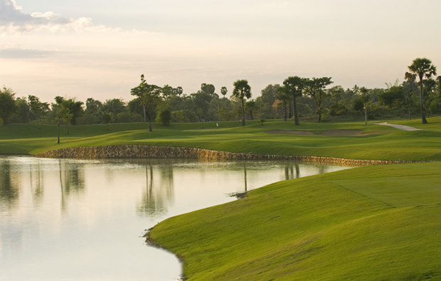 12th hole angkor golf resort, siem reap, cambodia