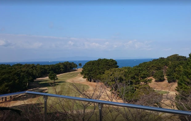 Osaka Golf Club - View from Clubhouse
