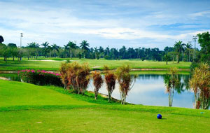 14th hole Tanjong Putri Golf Resort, johor, malaysia