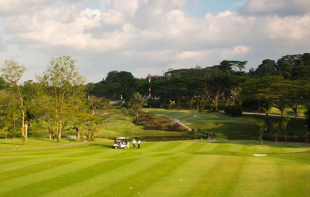 view over Sembawang Country Club, Singapore