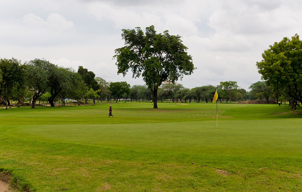Shwe Mann Taung Golf Resort wide open fairways