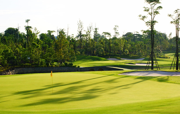 green, royal gems golf city, bangkok, thailand