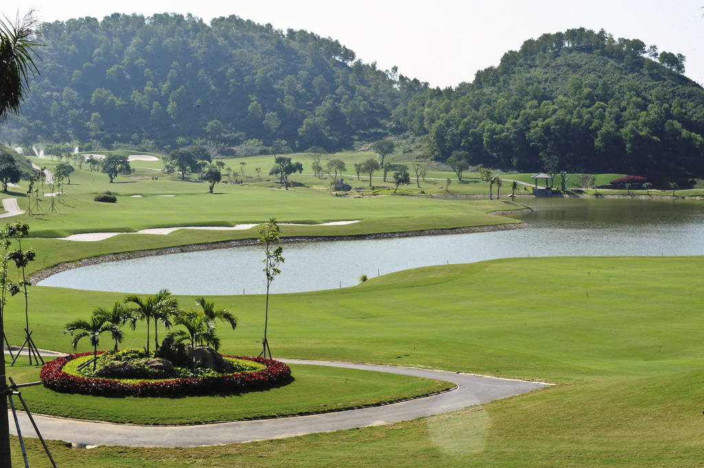 lake, royal golf club, hanoi, vietnam