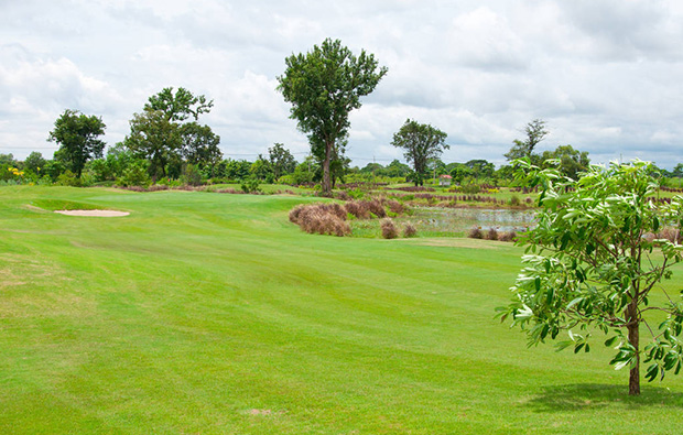 fairway at sea games golf club in ventiane, laos