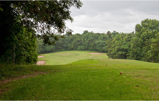 best view of dansavanh golf resort, vientiane laos