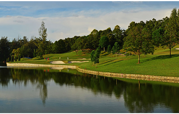 view to green glenmarie golf club, kuala lumpur