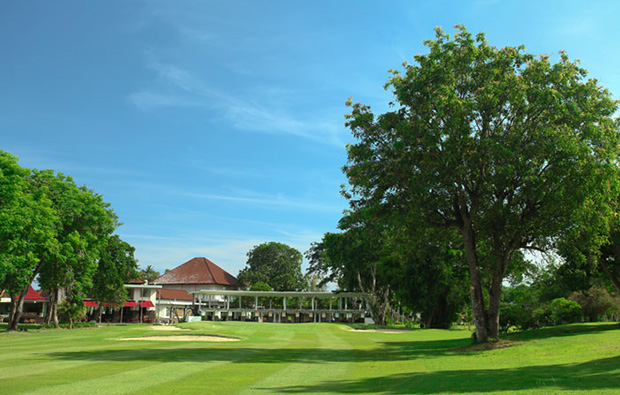 beside green bali beach golf club, bali
