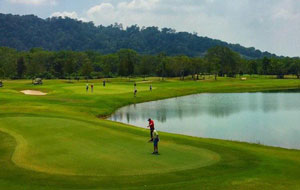 green Amverton Cove Golf Island Resort, Kuala Lumpur, Malaysia