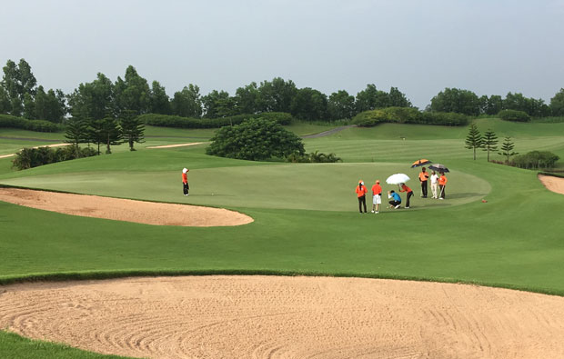 green cascata golf club, bangkok, thailand