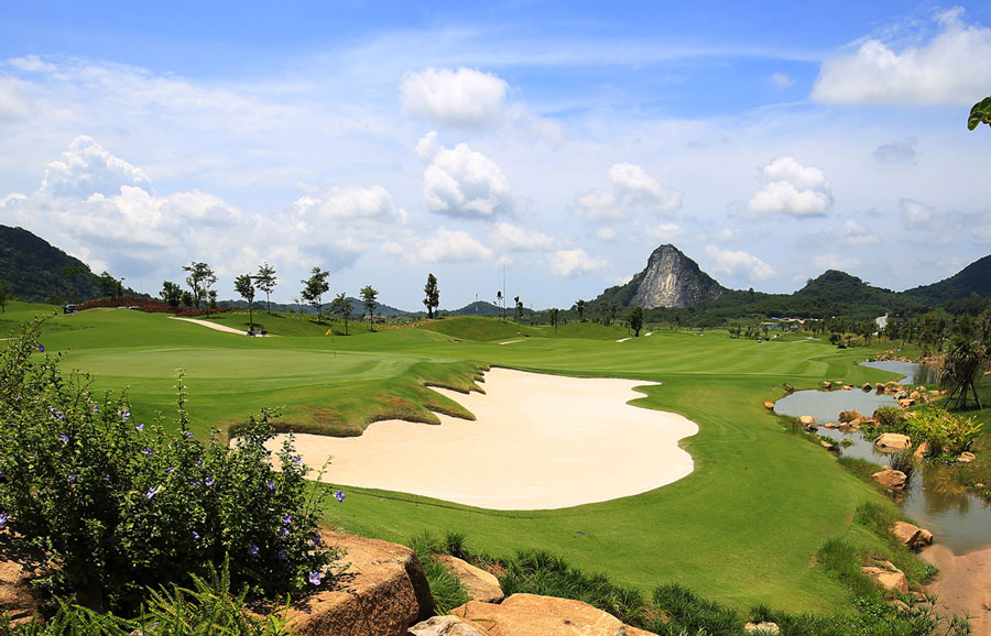 Pattaya Golf Course Map Golf Clubs Around Pattaya