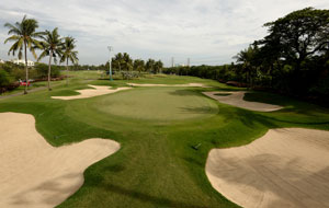 green, damai indah pik course, jakarta, indonesia