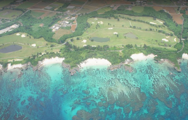 aerial view Emerald Coast Golf Links