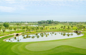 general view garden city golf club, phnom penh, cambodia