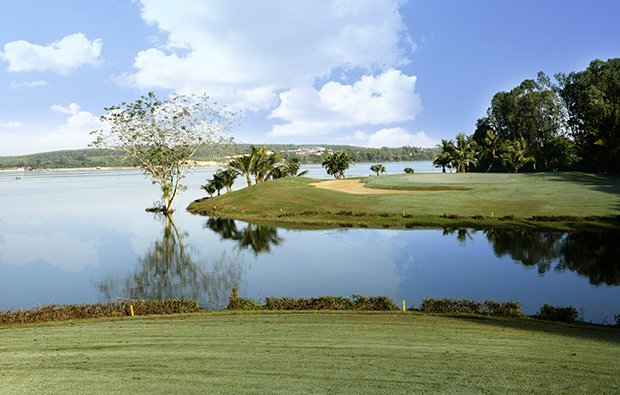 lake, dong nai golf resort, ho chi minh, vietnam