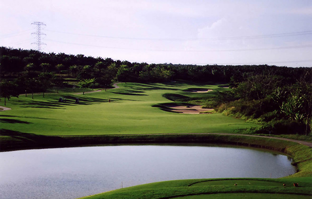 view over The Legends Golf Resort, johor, malaysia