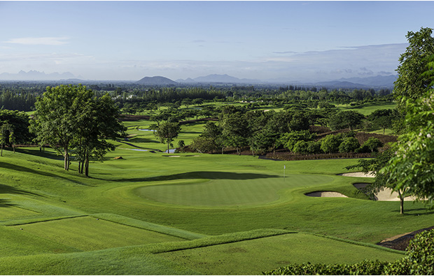 green 15, black mountain golf club, hua hin thailand