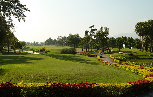 landscape, summit green valley chiang mai country club, chiang mai, thailand