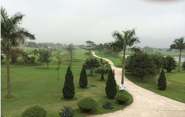 cart path, hanoi golf club, hanoi, vietnam