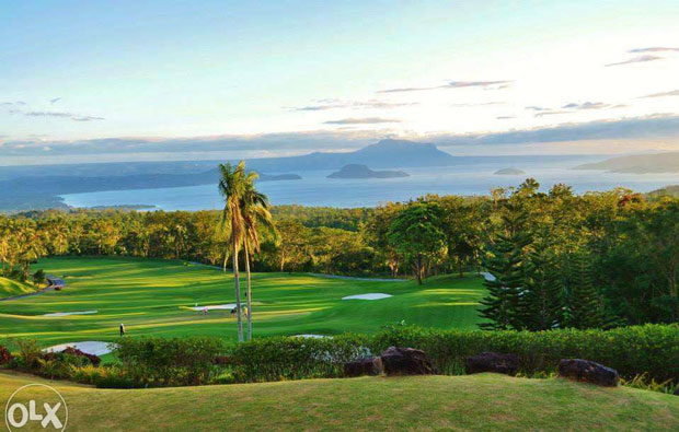 View from Tagaytay Highlands International Golf Club, Manila, Philippines