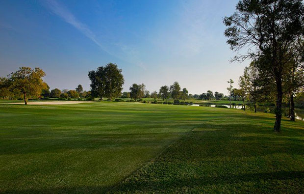 View across Krung Kavee Golf Course