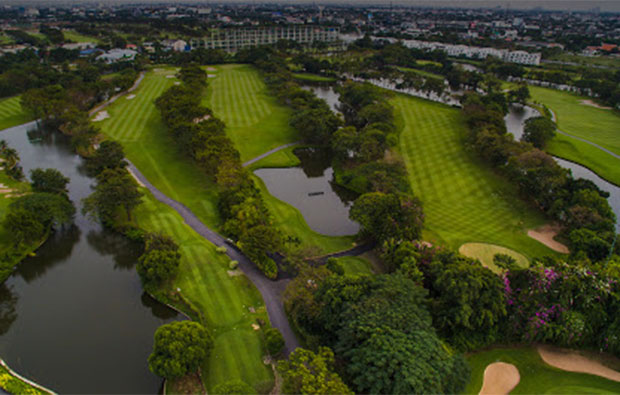 Krungthep Kreetha Golf Course Aerial